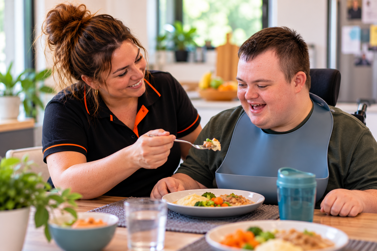 Safe and Enjoyable Mealtime Support